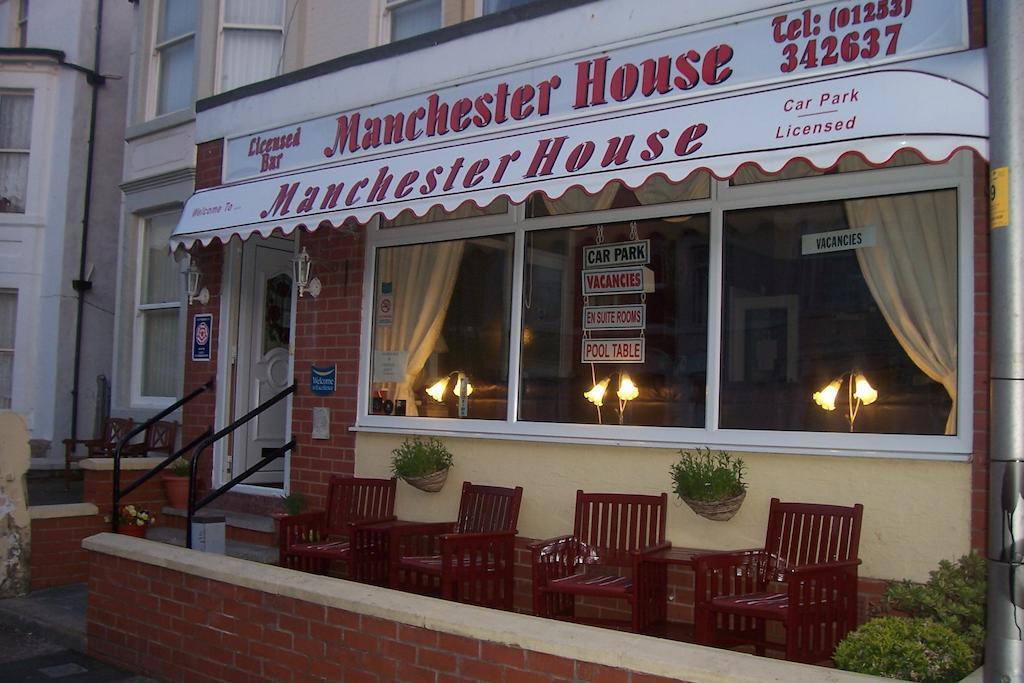 Alojamento de Acomodação e Pequeno-almoço Manchester House Blackpool